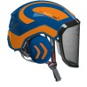 casque-protos-arboriste-forestier-avec-jugulaire-bleuorange