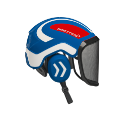 casque-protos-arboriste-forestier-avec-jugulaire-bleu-blanc-rouge