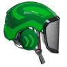 casque-protos-arboriste-forestier-avec-jugulaire-vert-vert-fluo