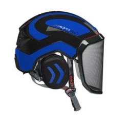 casque-protos-arboriste-forestier-avec-jugulaire-noir-bleu