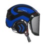casque-protos-arboriste-forestier-avec-jugulaire-noir-bleu