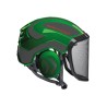 casque-protos-arboriste-forestier-avec-jugulaire-vert-gris