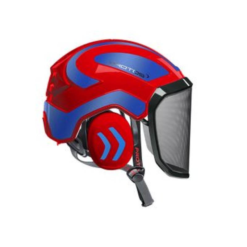 casque-protos-arboriste-forestier-avec-jugulaire-rouge-bleu-reflechissant