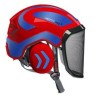 casque-protos-arboriste-forestier-avec-jugulaire-rouge-bleu-reflechissant
