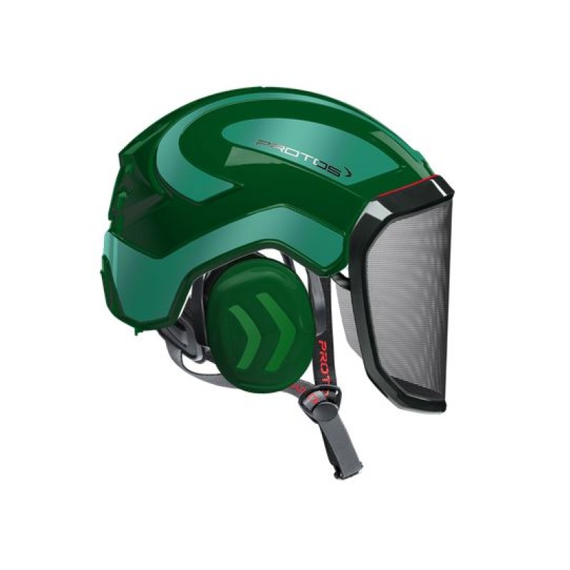 casque-protos-arboriste-forestier-avec-jugulaire-vertvert
