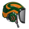 casque-protos-arboriste-forestier-avec-jugulaire-olive-orange