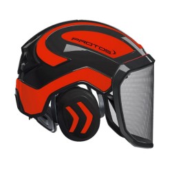 casque-protos-integral-forestier-visiere-f39-NOIR-ORANGE-FLUO
