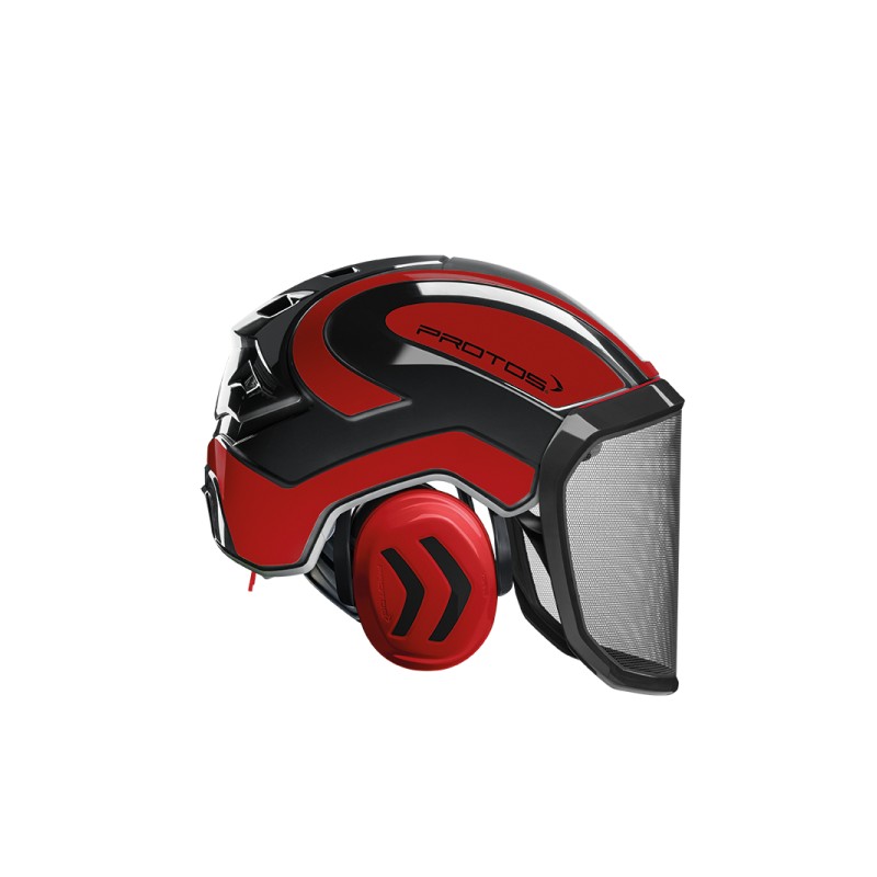 casque-protos-integral-forestier-visiere-f39-noir-rouge