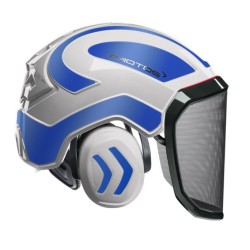 casque-protos-integral-forestier-visiere-f39-blanc-bleu-reflechissant
