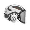 casque-protos-integral-forestier-visiere-f39-blanc-et-gris