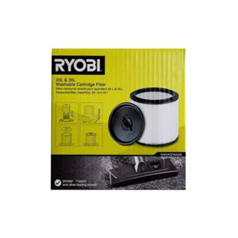 RAKVACFW2030 FILTRE POUSSIERE RYOBI 5132005116, RAKVACFW2030, 5132005116, 5131000000, 5132005116