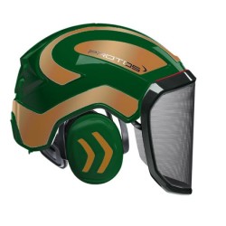 casque-protos-integral-forestier-visiere-f39-olive-et-or