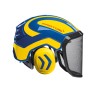 casque-protos-integral-forestier-visiere-f39-bleu-jaune-fluo