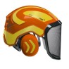 casque-protos-integral-forestier-visiere-f39-orange-et-jaune-citron-reflechissant