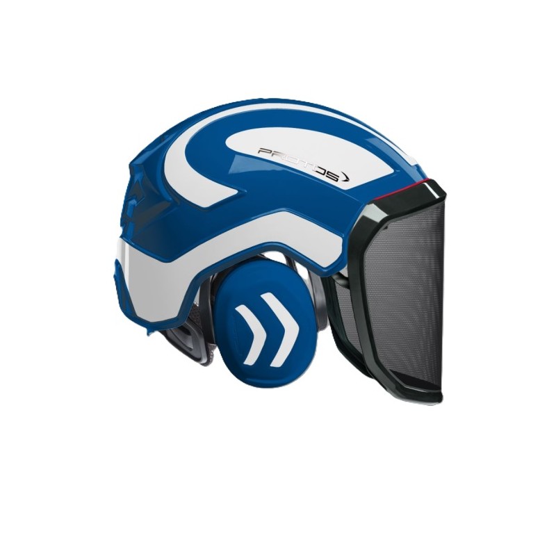 casque-protos-integral-forestier-visiere-f39-bleu-et-blanc