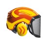 casque-protos-integral-forestier-visiere-f39-orange-et-jaune-fluo