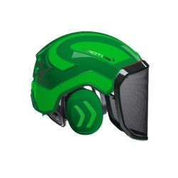 casque-protos-integral-forestier-visiere-f39-vert-et-vert-fluo