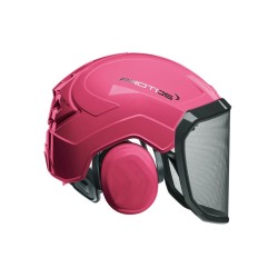casque-protos-integral-forestier-visiere-f39-rose