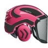 casque-protos-integral-forestier-visiere-f39-rose-et-noir-mat