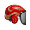 casque-protos-integral-forestier-visiere-f39-rouge-et-or
