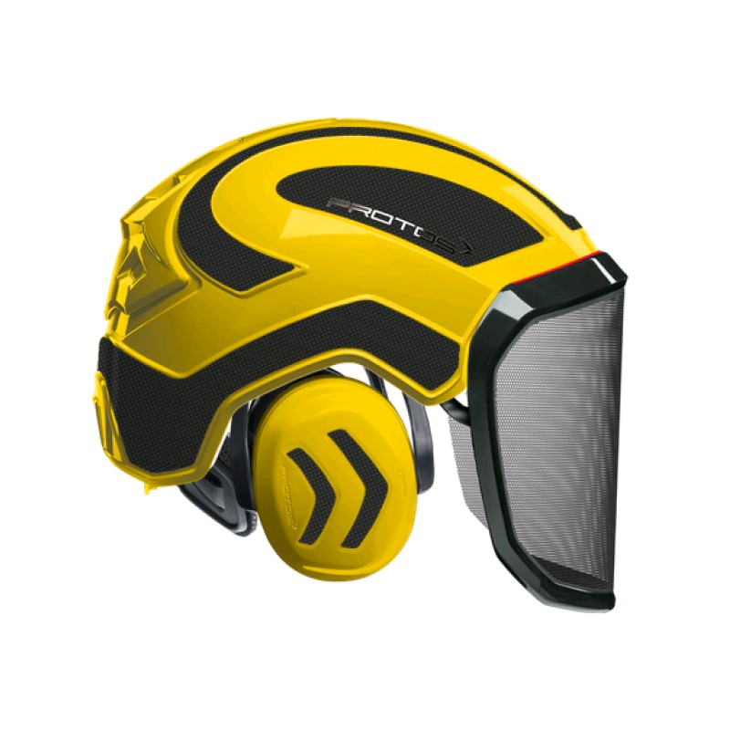 casque-protos-integral-forestier-visiere-f39-jaune-et-gris-carbone