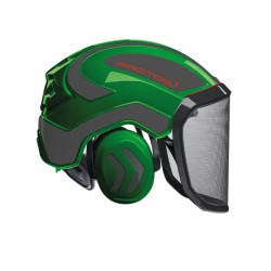 casque-protos-integral-forestier-visiere-f39-vert-et-gris
