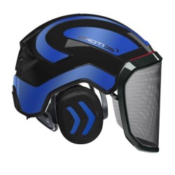 casque-protos-integral-forestier-visiere-f39-noir-et-bleu-reflechissant