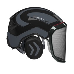 casque-protos-integral-forestier-visiere-f39-noir-et-gris