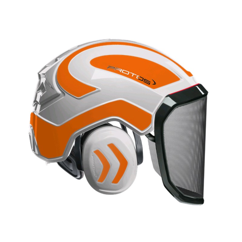 casque-protos-integral-forestier-visiere-f39-blanc-et-orange-reflechissant