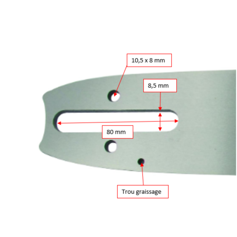 dimensions-guide-tronconneuse-sugi-hara-bm3t-8j40-40-cm-325-66-maillons