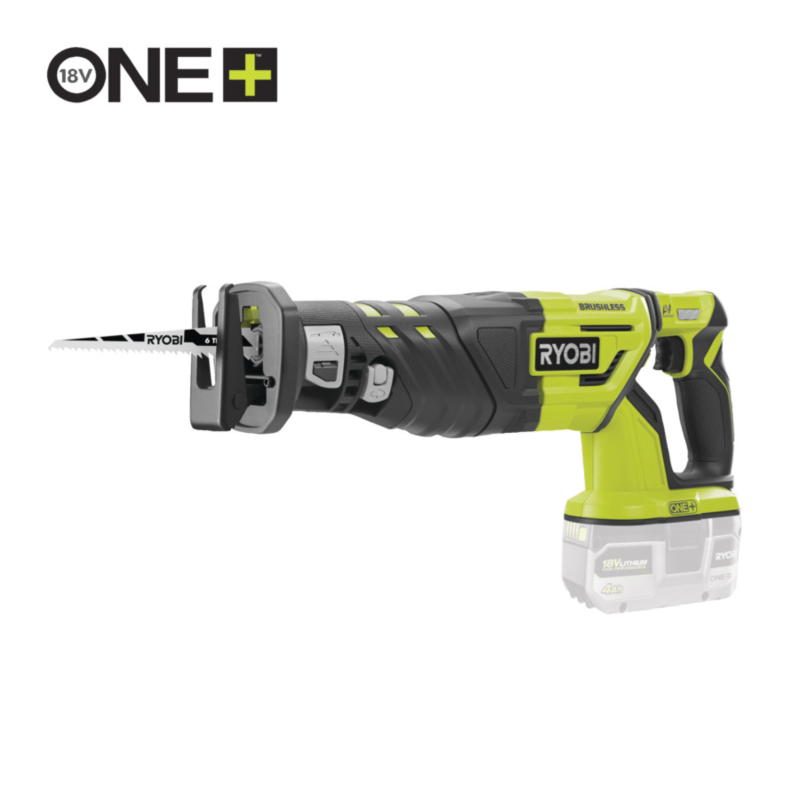 SCIE SABRE - BRUSHLESS - 18 V ONE+ - SYSTEME ANTI-VIBRATION - RYOBI - R18RS7-0