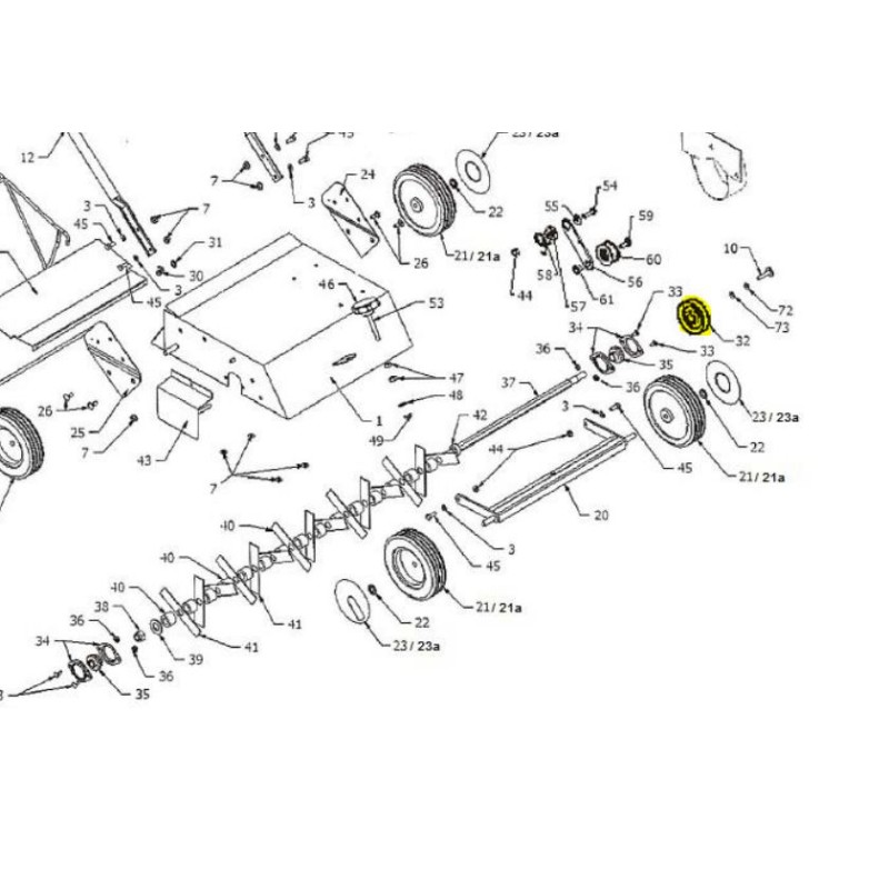 poulie-axe-scarificateur-dori-dorigny-sc38-2084460