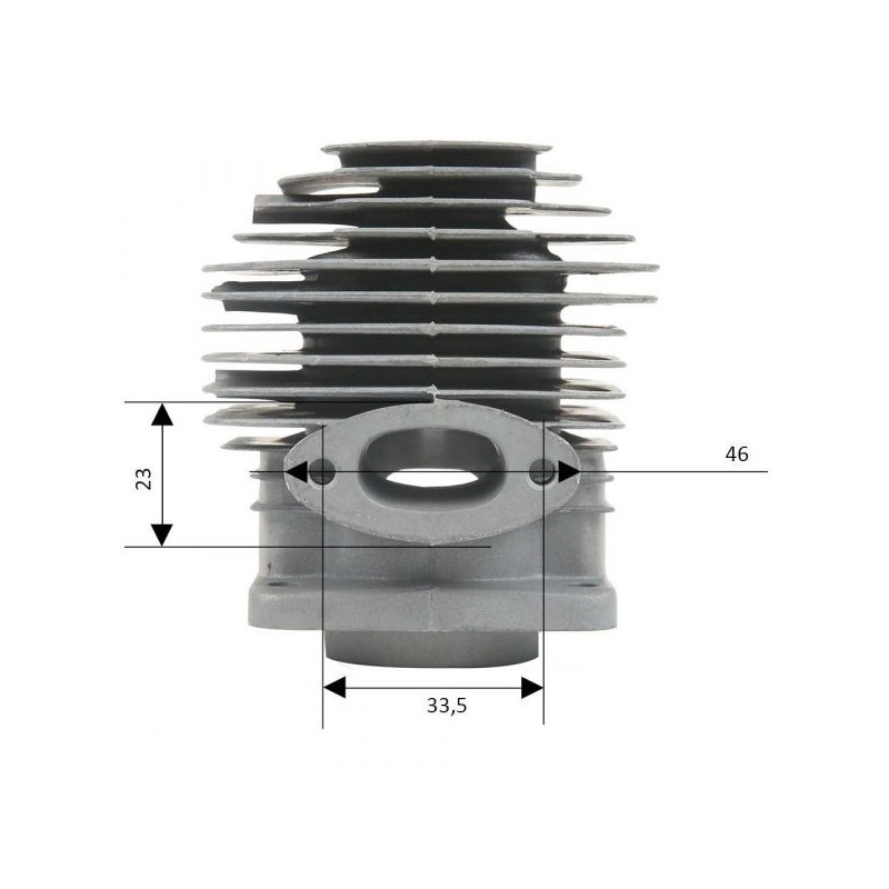 Kit cylindre piston tronçonneuse MITSUBISHI TL33, KC13011AA