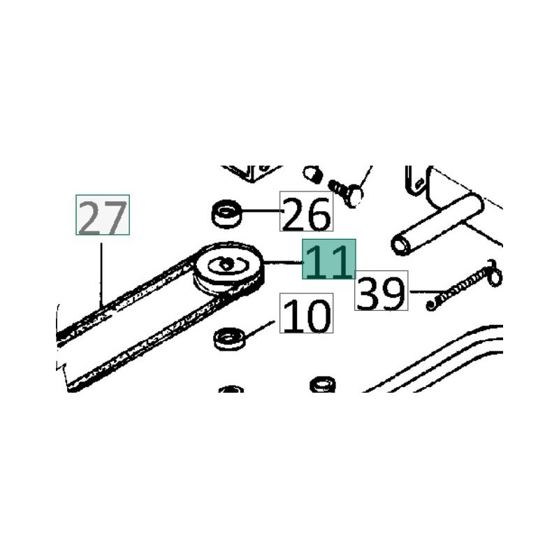 puley-d80-dp85-691-transmission-znt-dec74-mk521-eurosystems-00261005200