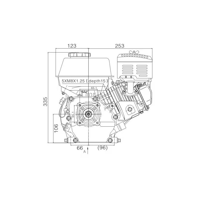moteur-complet-loncin-axe-horizontal-g200fa-g-200-fa-196-cm3-axe-20mm-x-53-mm