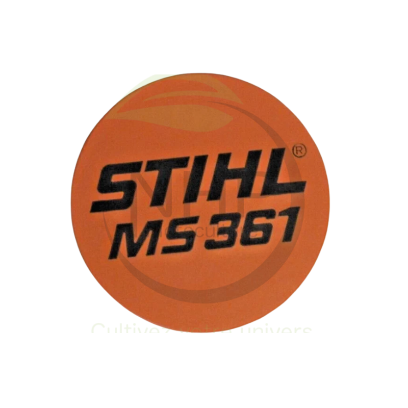 PLAQUE MATRICULE MS361 STIHL 11359671500 - 1135-967-1500 - PIECE D'ORIGINE