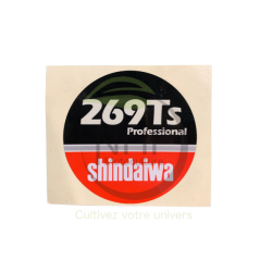 Etiquette ECHO, SHINDAIWA référence x503009010 - PIECE D'ORIGINE