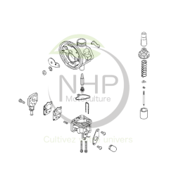 Carburateur ECHO, SHINDAIWA référence 12420006410 - PIECE D'ORIGINE