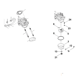 CARBURATEUR STIHL 00021200600 - 0002-120-0600 - PIECE D'ORIGINE
