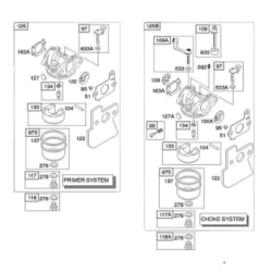 694205 Carburateur STIHL 00030001299 - 0003-000-1299 - PIECE D'ORIGINE