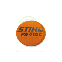 PLAQUE MATRICULE FS410C STIHL 41479671508 - 4147-967-1508 - PIECE D'ORIGINE