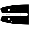 Guide chaine tronçonneuse METABO KT1530, 5338, 35 cm, pas 3/8LP, jauge 1.3 mm, .050 , 50 maillons, 50 entraineurs
