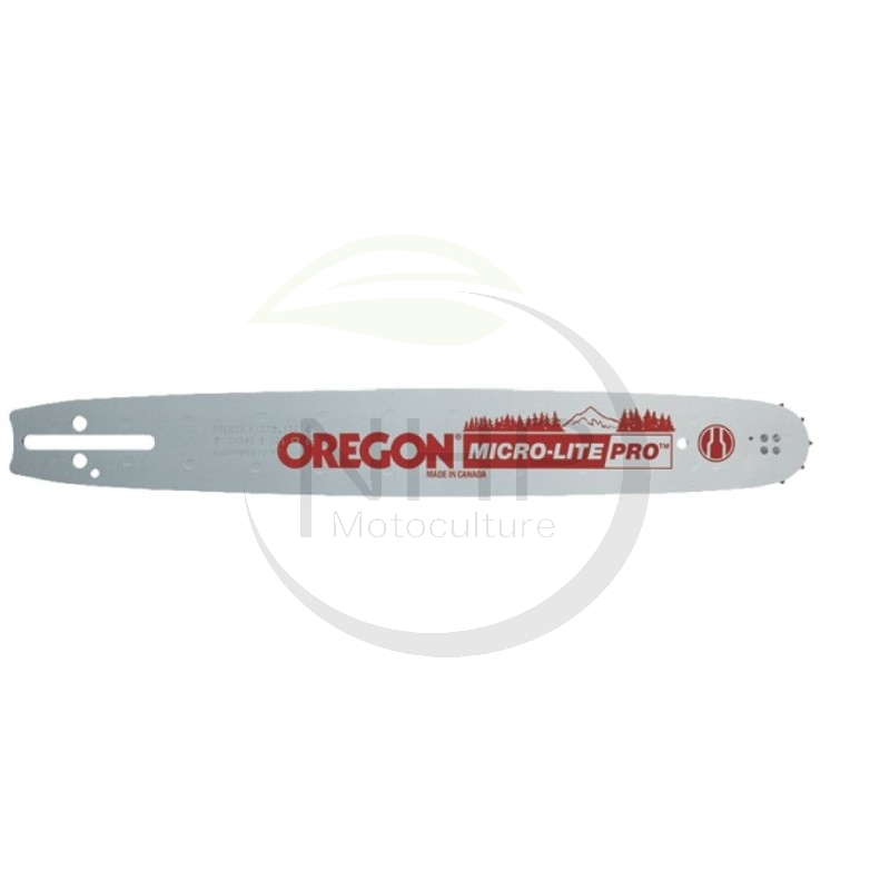Guide chaîne tronçonneuse OREGON 138SLBK095, 33cm, pas .325, jauge 1.50 mm, .058, 56 maillons, 56 entraîneurs