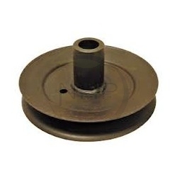 Poulie de plateau cannelée à éjection latérale 2 lames MTD, WHITE, GUTBROD, CUB CADET 7560556, 756-0556