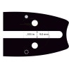 Guide chaine tronçonneuse DOLMAR PS6400, 45cm, pas 3/8, jauge 1,50 mm, .058, 68 maillons, 68 entraineurs