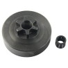 Pignon de tronçonneuse étoile 3/8 LP, 6 dents STIHL 1137-640-2001, 1137-640-2005, 1137 640 2001, 1137 640 2005, 11376402001, 113