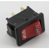 Interrupteur ON/OFF, contacteur GGP, STIGA, ALPINA, EFCO 118800202/0, 6995226, 123303006/0, 1911-3053-01, 1911-3765-01