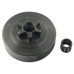 PIGNON CHAINE ETOILE 3/8 LP - 6 DENTS - TRONCONNEUSE ECHO CS302 - CS315 - CS330 - CS351 - CS360