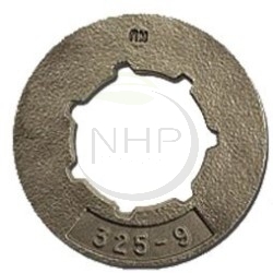 Bague pignon chaîne tronçonneuse OREGON 13624, .325", 9 dents
