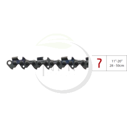 Chaîne tronçonneuse OREGON 21LPX056E, 21PX056E, 21DPX056E, 21BPX056E, pas .325, jauge .058, 1.5mm, 56 maillons, 56 entraineurs